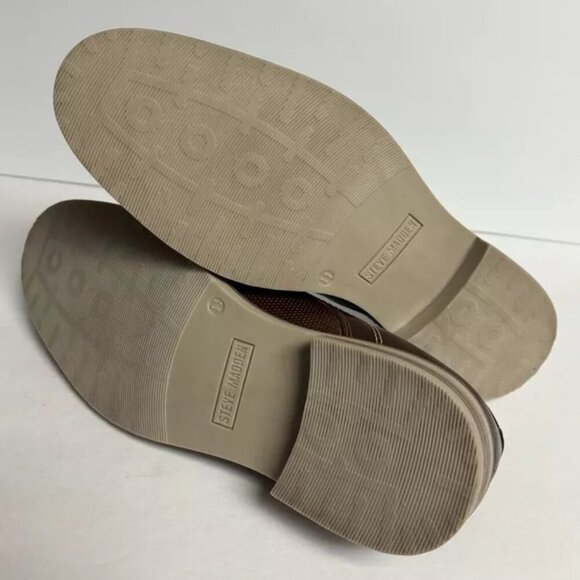 Steve Madden Men’s Costa Oxford Shoes Cognac, Size 11 M main image 4